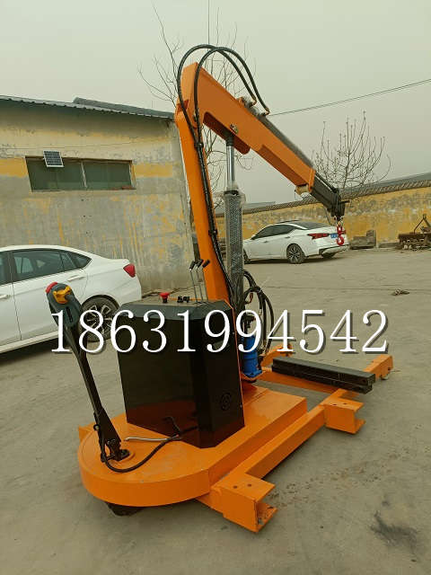 铁西区自卸车厢随车吊 自制轮式四不像起重机 四驱平板吊 5吨 贵盛